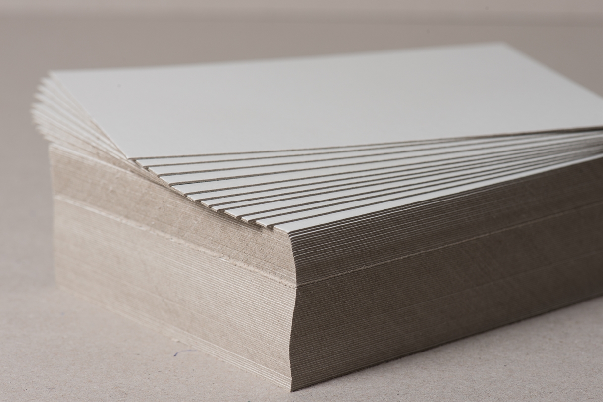 Folded box board