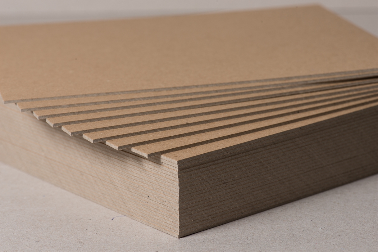 2 Sides Kraftliner Brown Paperboard